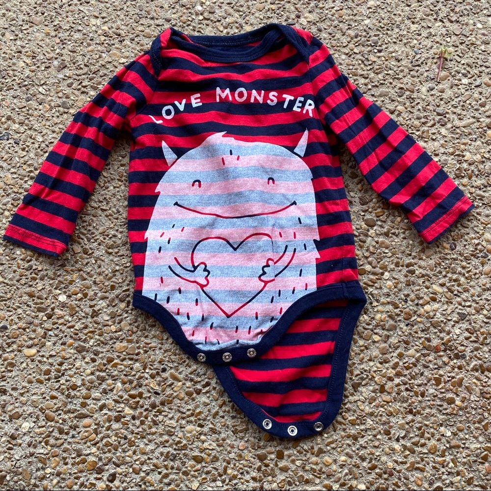 Baby Gap Love Monster Onesie